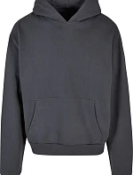 Build your Brand BY 162 Mikina s kapucí z těžké bavlny "Ultra Heavy" 56.0162 dark grey
