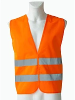 – Jednoduchá bezpečnostní vesta orange model 22473506 - Korntex
