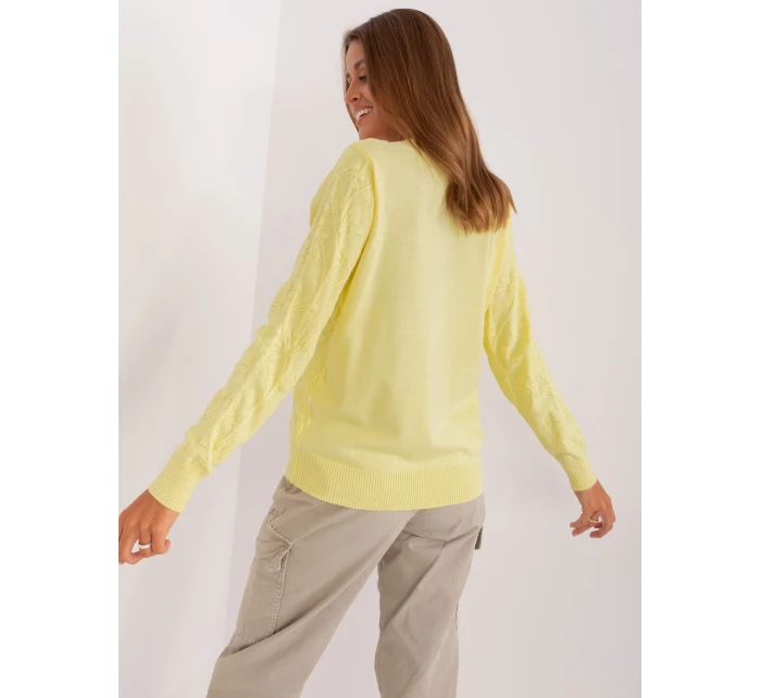 Jumper AT SW 2231.99P jasně žlutá Jumper AT SW 2231.99P jasně žlutá