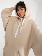 Dámská mikina EM BL model 18116315 béžová - FPrice Dámská mikina EM BL model 18116315 béžová - FPrice