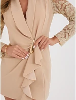 MI SK šaty A1664.91 béžové