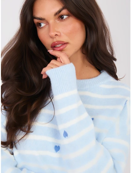 Jumper PM SW J021.75 světle modrý Jumper PM SW J021.75 světle modrý