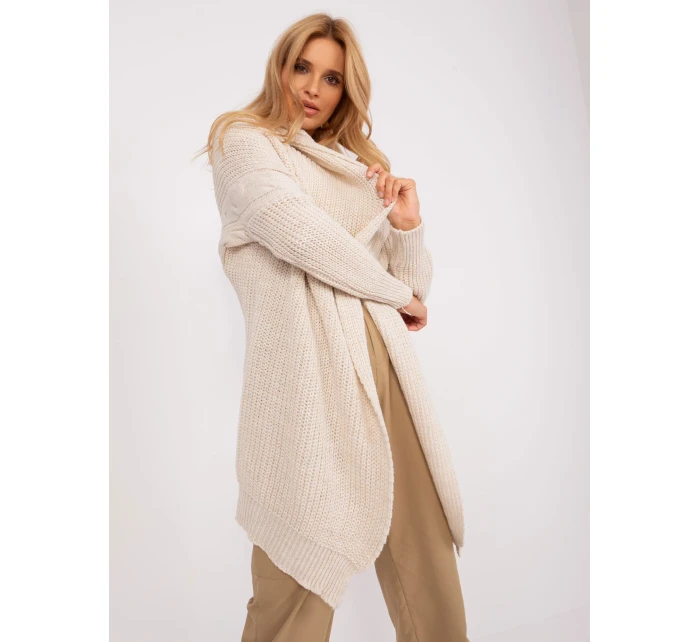 Kardigan TW SW BI model 18955437 jasny beżowy - FPrice