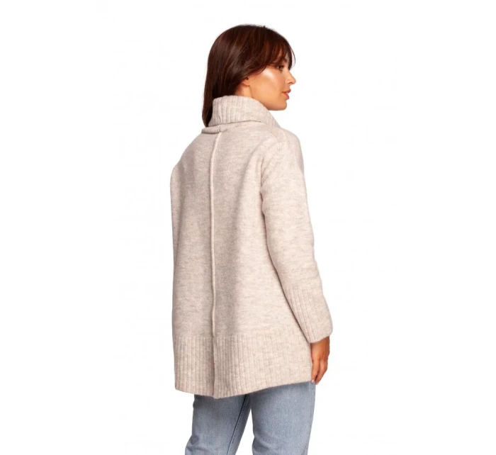 Mikina s rolákem a pulovrem BK086  - BeWear