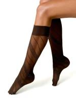 model 21794352 Lurex 15 den podkolenky - Veneziana model 21794352 Lurex 15 den podkolenky - Veneziana