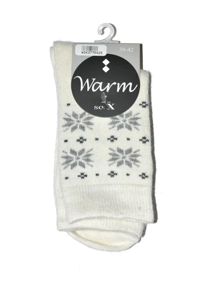 Dámské ponožky model 20507636 Warm Quality 3542 - WiK Dámské ponožky model 20507636 Warm Quality 3542 - WiK