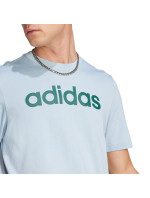 Tričko adidas Essentials Single Jersey Linear s vyšitým logem M IJ8651