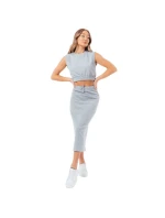 Dámské midi tepláky Justhype pro běžné nošení W LABON007 Dámské midi tepláky Justhype pro běžné nošení W LABON007