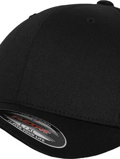 Flexfit 6277 6 Panelová kšiltovka Flexfit Wooly Combed 55.6277 black