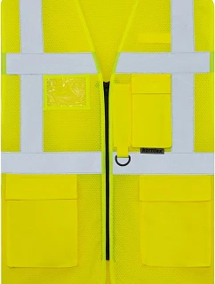 – Larisa Multifunkční síťovaná vesta hi vis yellow model 22451847 - Korntex