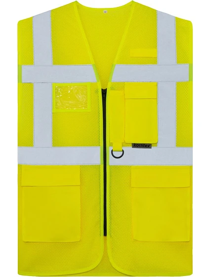 – Larisa Multifunkční síťovaná vesta hi vis yellow model 22451847 - Korntex – Larisa Multifunkční síťovaná vesta hi vis yellow model 22451847 - Korntex