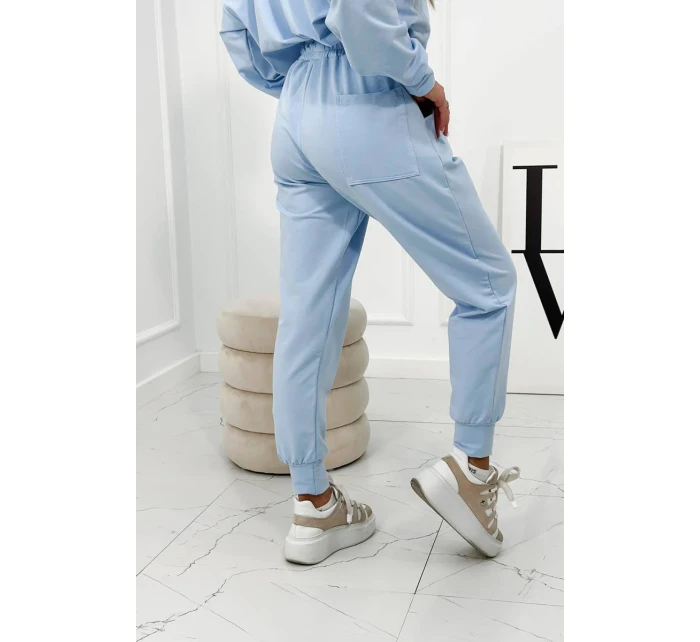 Set 2dílná mikina + kalhoty modrý