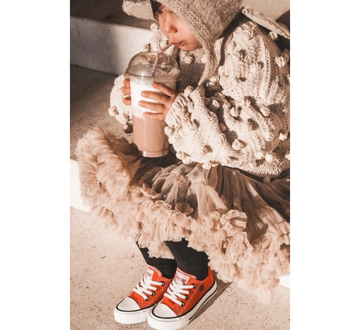 Dětské Klasické Tenisky Nízké BIG STAR HH374196 červené