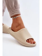 Lehké Dámské Sandály Big Star NN274A040 Béžové Lehké Dámské Sandály Big Star NN274A040 Béžové