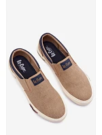 Pánské tenisky Slip On Lee Cooper LCW-26-02-4089 Béžové Pánské tenisky Slip On Lee Cooper LCW-26-02-4089 Béžové