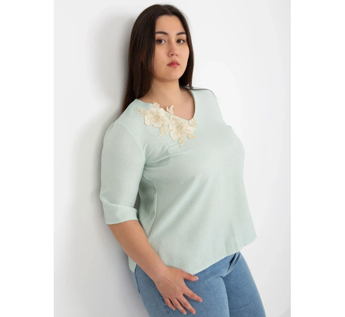 Bluzka LK BZ model 18617585 mietowy - FPrice