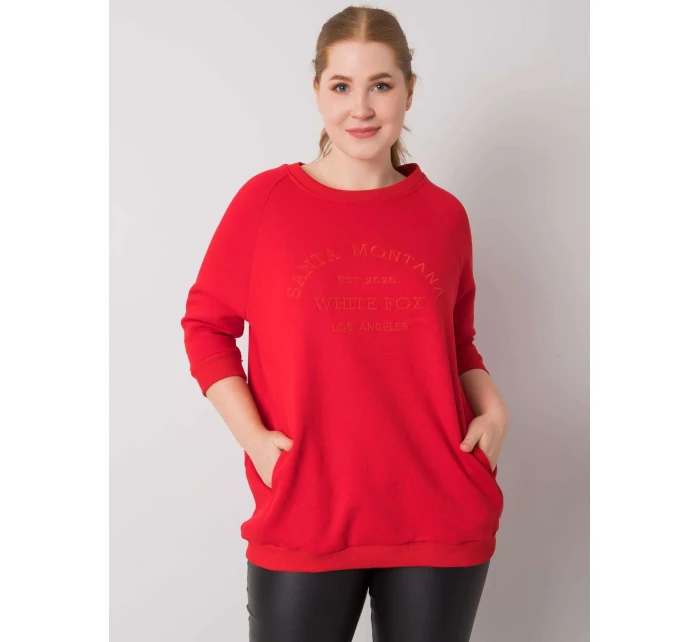 Mikina RV BL 6938.70P červená Mikina RV BL 6938.70P červená