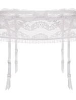 Podvazkový pás Lilly bílá - Julimex