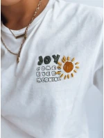 Klasické dámské tričko EVERY MORNING ecru Dstreet RY2274