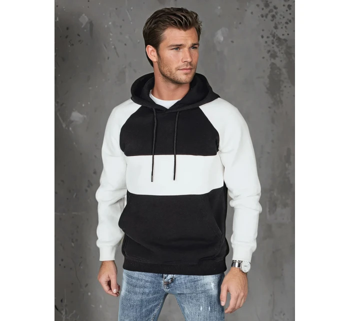 Pánská základní mikina s pruhy Dstreet model 21986021 - FashionStreet