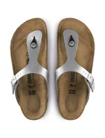 Dámské žabky Gizeh silver regular wide dámské model 22213832 - Birkenstock Dámské žabky Gizeh silver regular wide dámské model 22213832 - Birkenstock