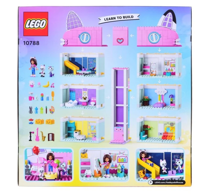 LEGO Gabbyin domeček pro panenky 10788 Gabiin kočičí domeček LEGO Gabbyin domeček pro panenky 10788 Gabiin kočičí domeček