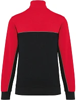 WK WK 404 Pracovní mikina s 1/4 zipem 20.W404 black/red WK WK 404 Pracovní mikina s 1/4 zipem 20.W404 black/red