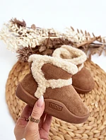 Dětské Sněhule Na Suchý Zips Camel Unitia