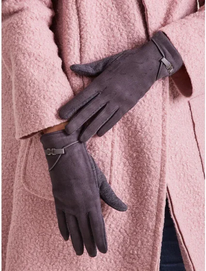 Rukavice AT RK model 16228923 tmavě šedá - FPrice Rukavice AT RK model 16228923 tmavě šedá - FPrice