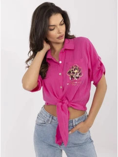 Koszula DHJ KS  fuksjowy model 21129457 - FPrice