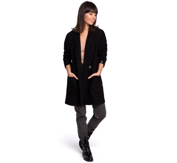 Dámský plášť B099 černý - BEwear