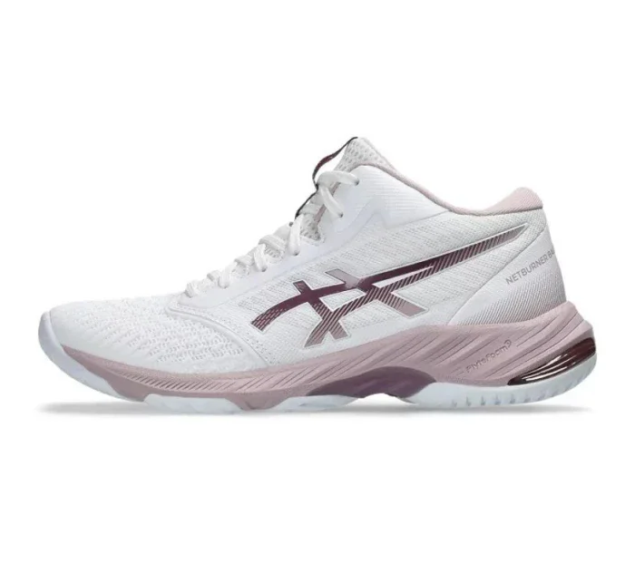 Sportovní dámské boty Netburner Ballistic FF MT 3 W 1052A070108 Bílá s fialkovou - Asics