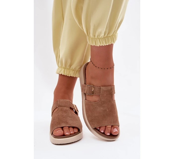 Klapky na platformě model 226519 Step in style