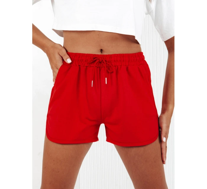 Dámské teplákové kraťasy GO SPORT červené FashionStreet SY0408