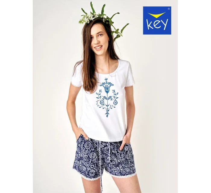Pyžamo Key LNS 575 A24 cr/r S-XL dámské