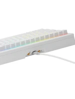 Glorious PC Gaming Race GMMK 3 Předpřipravená USB QWERTY klávesnice US English White