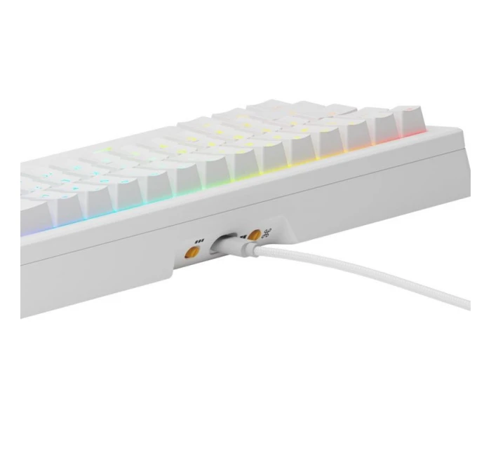 Glorious PC Gaming Race GMMK 3 Předpřipravená USB QWERTY klávesnice US English White