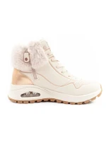 Skechers Uno Rugged dámská sportovní obuv zateplené boty zimní béžové dámské