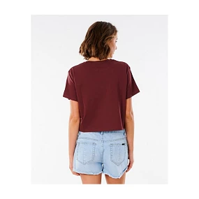 RIP CURL Tričko TALLOWS CROP TEE