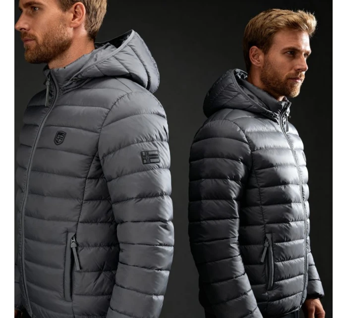 Geographical Norway pánská bunda AMIGOTAL HOOD DB DGREY MEN 233 DARK GREY (WZ5179H/GN-GRIS FONCÉ)