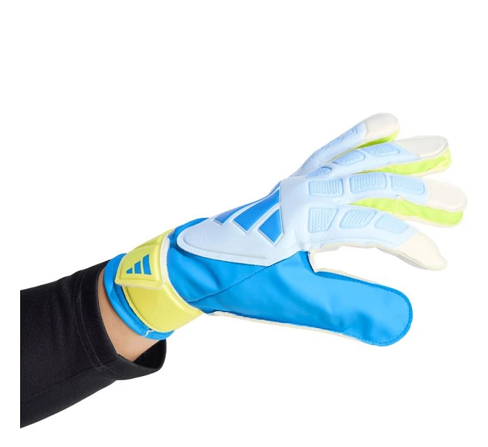 Adidas Predator Training brankářské rukavice bílo-žluto-modré KA7786