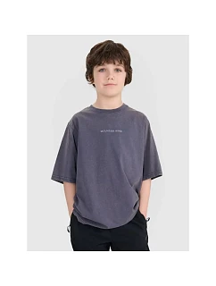 Chlapecké tričko oversize s potiskem 4F 4FJWSS25TTSHM1879-22S