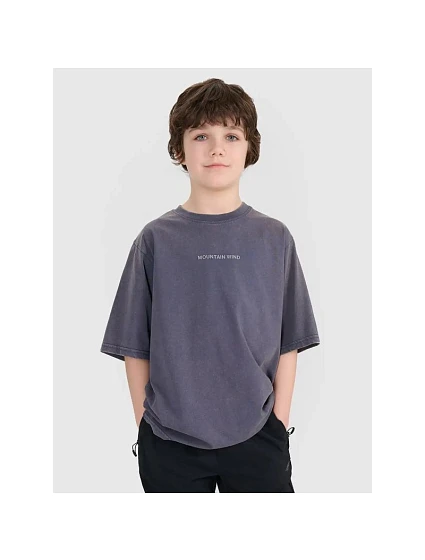 Chlapecké tričko oversize s potiskem 4F 4FJWSS25TTSHM1879-22S Chlapecké tričko oversize s potiskem 4F 4FJWSS25TTSHM1879-22S