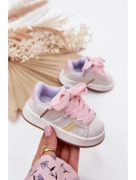 Sportovní boty dětské sneakers na suchý zip multikolor Celyna Sportovní boty dětské sneakers na suchý zip multikolor Celyna