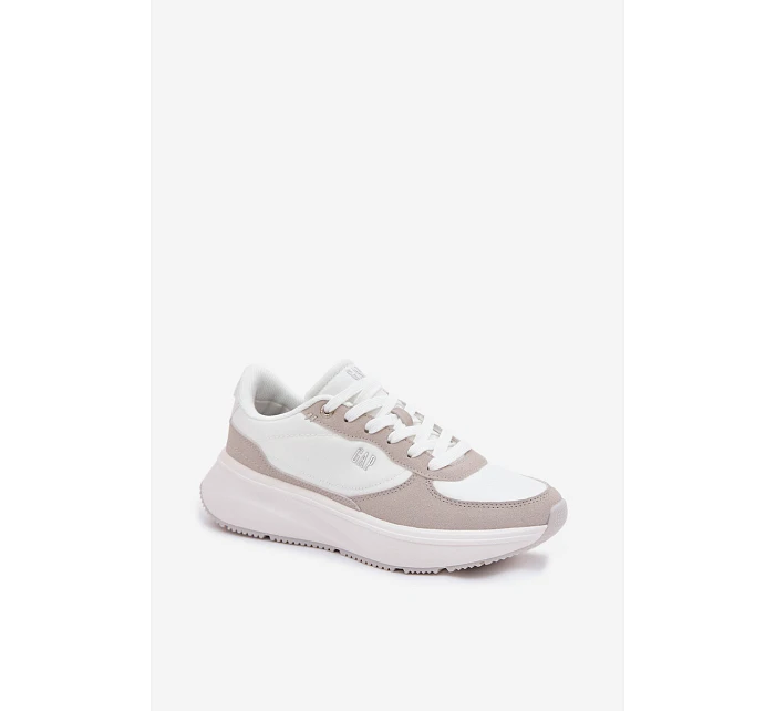Dámské tenisky na platformě Bílé model 22074769 - GAP Dámské tenisky na platformě Bílé model 22074769 - GAP