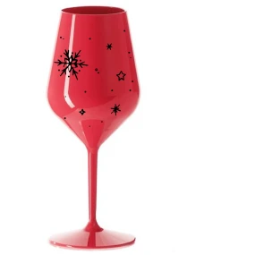 ZIMĚNKA - červený nerozbitný pohár na víno 470 ml ZIMĚNKA - červený nerozbitný pohár na víno 470 ml