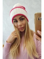 Kinga dámská čepice K297 růžová model 18751263 - K-Fashion Kinga dámská čepice K297 růžová model 18751263 - K-Fashion