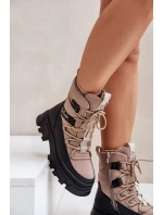 Dámské Sněhule Na Zip model 21676960 Béžové - Lee Cooper