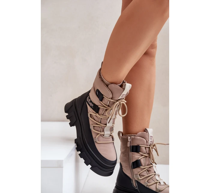 Dámské Sněhule Na Zip model 21676960 Béžové - Lee Cooper