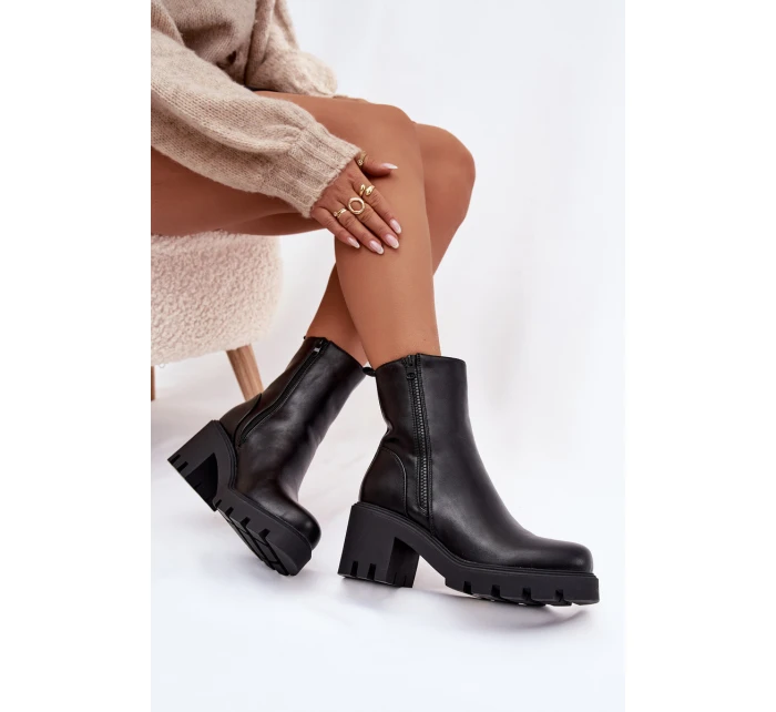 Dámské Zimní Boty Na Podpatku model 21788153 - Boto Dámské Zimní Boty Na Podpatku model 21788153 - Boto